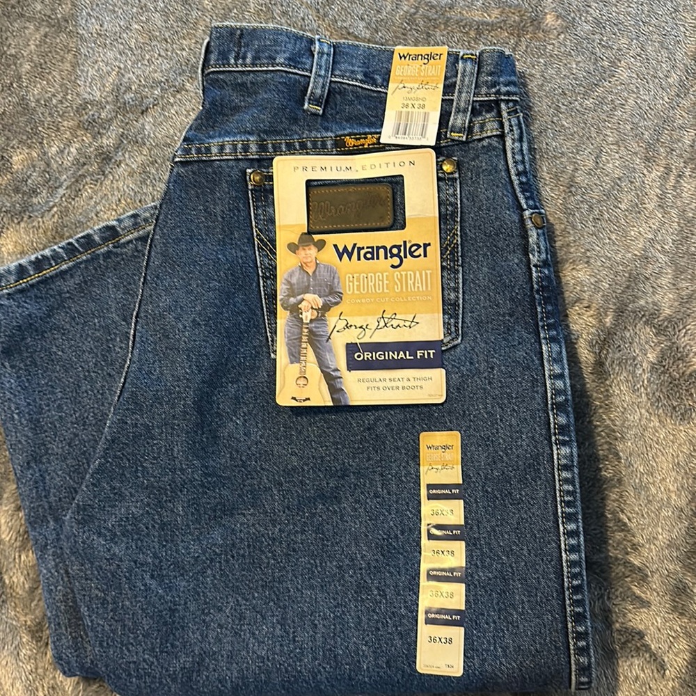 George Straight Wrangler premium edition jeans